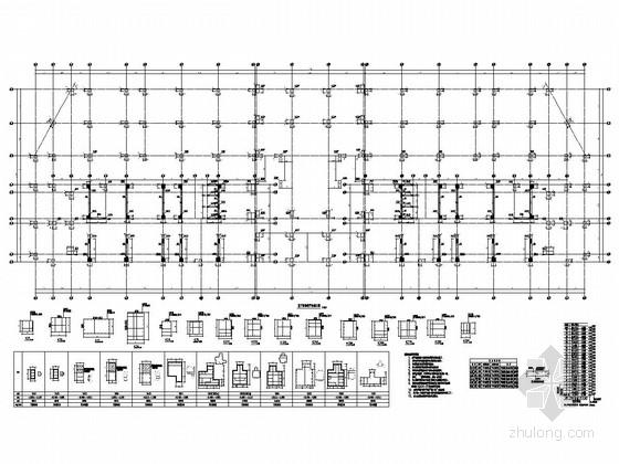 25层商住楼施工图纸资料下载-[安徽]22层框剪结构商住楼结构施工图
