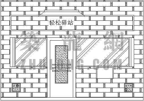 商户门面设计图资料下载-日式酒吧门面设计图