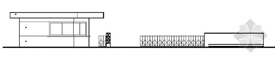 厂区门卫室图纸资料下载-典型门卫全套图纸