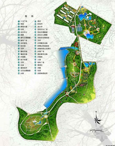 生态植物园景观文本资料下载-中科院华南植物园城市景观生态园投标方案