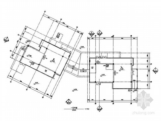 [苏州]某二层工业园区规划C5C6栋建筑扩初图- 