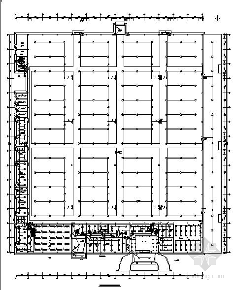 大型厂房设计施工图资料下载-某大型厂房全套电气施工图