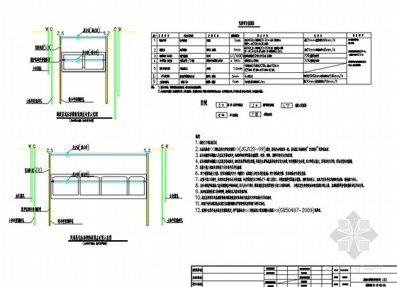 监测井设计图资料下载-地下通道深基坑开挖支护监测设计图