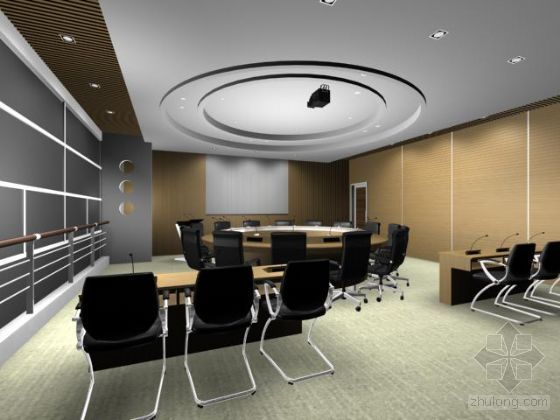 skp会议室椅模型资料下载-会议室模型15