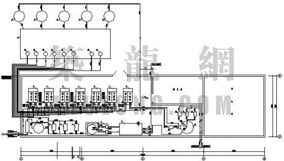 地源热泵空调机房毕业设计资料下载-空调机房设计图