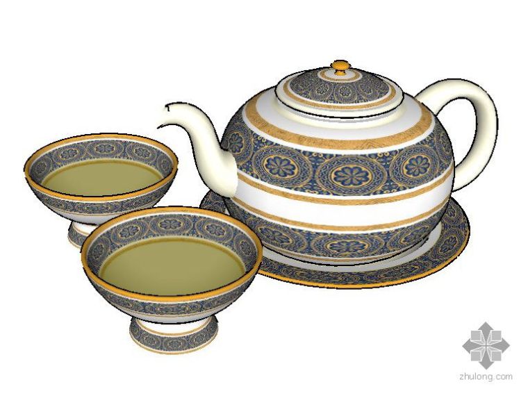 比萨斜塔茶具套装资料下载-古典茶具