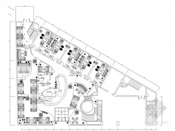 两层休闲场所空调及通风排烟系统施工图