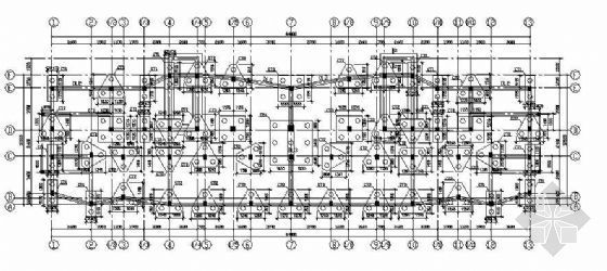 某9层框架住宅结构图资料下载-某六层框架住宅结构图纸