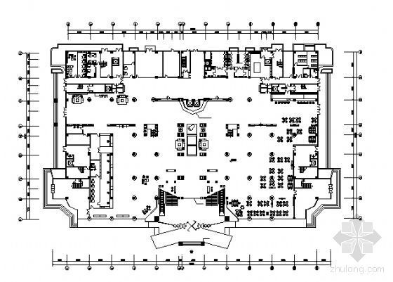 某十四层五星级酒店建筑方案设计图-3