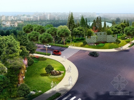 地域文化特色建筑资料下载-[江苏]地域性文化特色道路景观规划设计方案