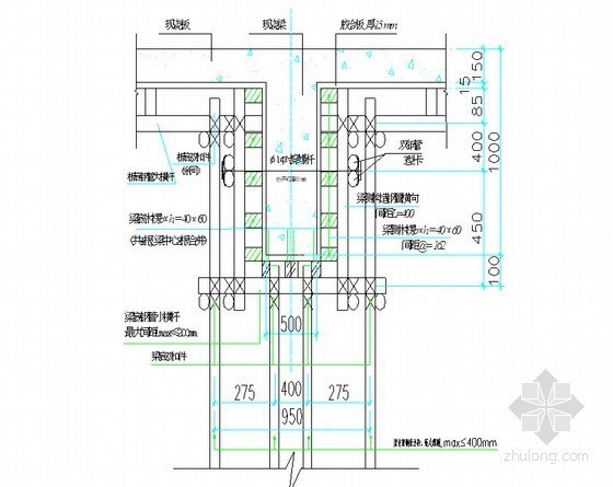 不同砼浇筑施工方案资料下载-框架结构工业厂房工程模板支撑施工方案