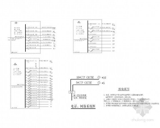 [安徽]综合楼大会议室专项电气精装施工图（2016年最新）-系统图 