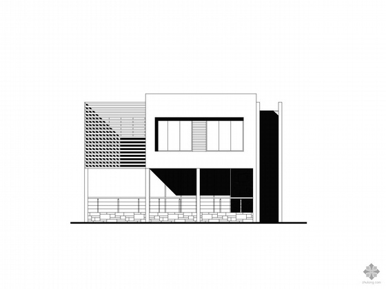 11米二层别墅资料下载-两套二层别墅方案图（带效果图）