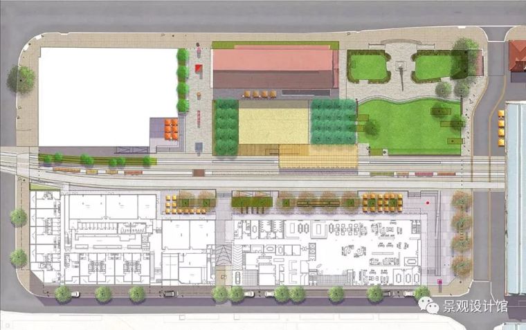 寒地城市公共空间资料下载-铁路广场的新公共空间景观设计欣赏