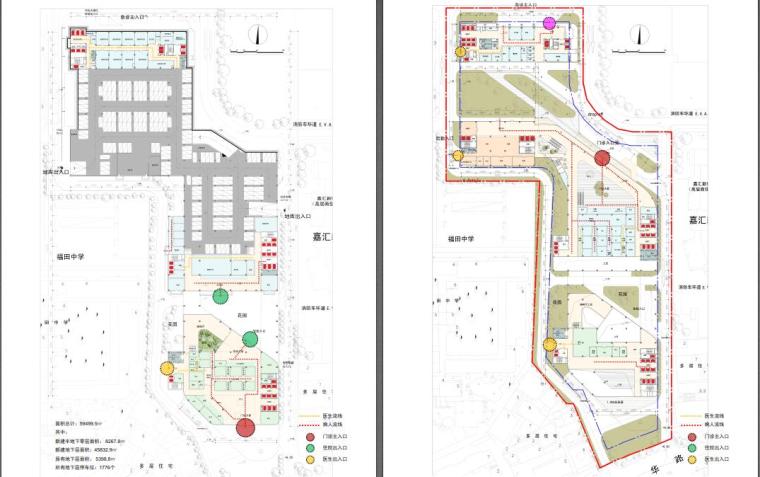 [广东]深圳某人民医院改造项目设计-标高平面图