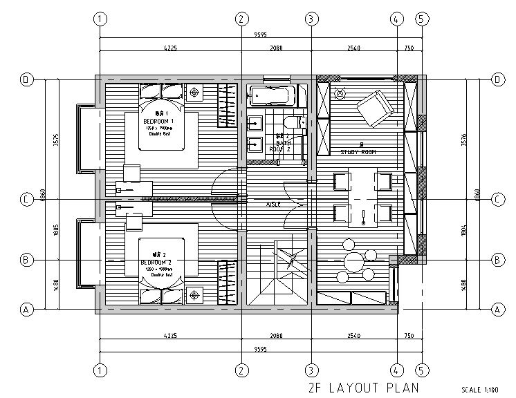 上海顶级豪宅别墅资料下载-[上海]简美主义别墅设计施工图（附效果图）