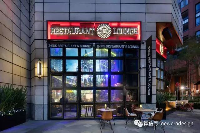 新冶组设计项目|深圳罗湖商圈里的轻奢餐吧风向标-1