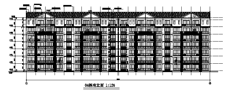 高层框剪结构学生公寓全套施工图