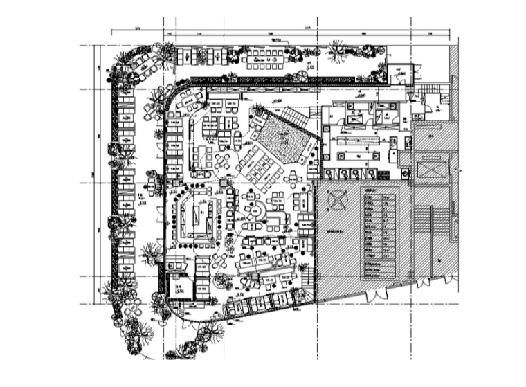 贵阳胡桃里音乐餐厅资料下载-[珠海]胡桃里音乐餐厅设计施工图（附效果图、水电图）