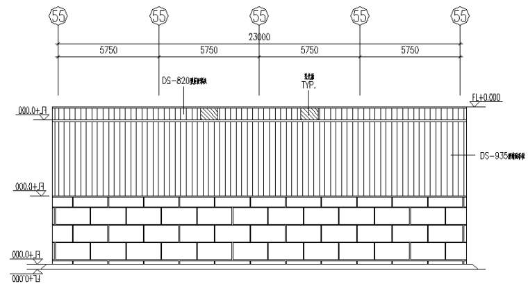 鹏飞石业轻型门式钢屋架结构施工图（CAD，13张）_2