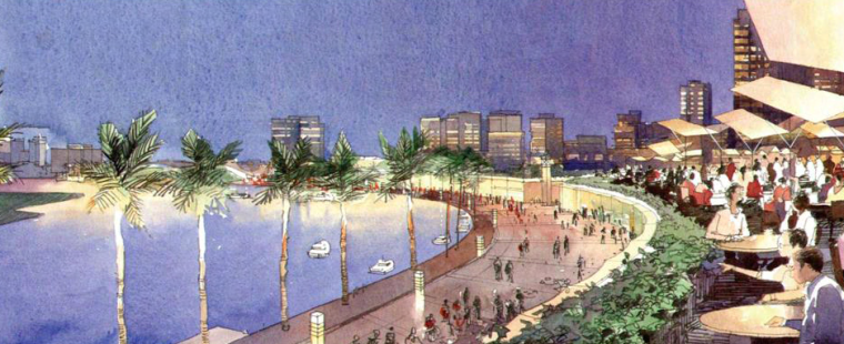 [海南]三亚清水湖整体城市规划设计（湿地，文化，可持续性）A-7 效果图