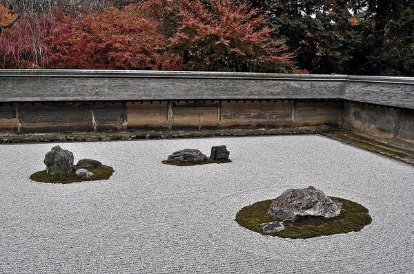 京都大德寺大仙院庭院资料下载-枯山水的极致禅意