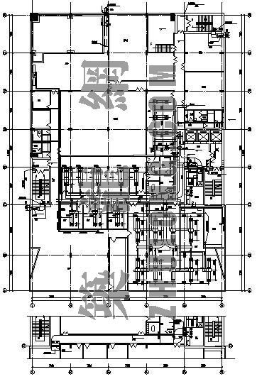 某财政局施工图资料下载-某财政局空调设计图