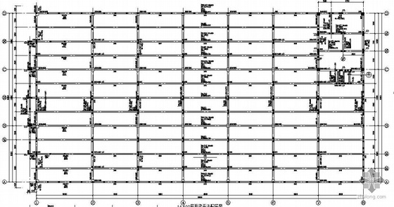 三层混凝土结构厂房资料下载-新疆三层混凝土框架厂房结构全套施工图
