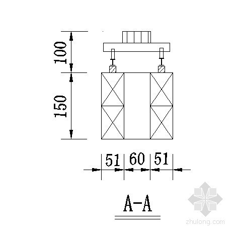 单车架施工图资料下载-桥梁跨墩龙门架构造图