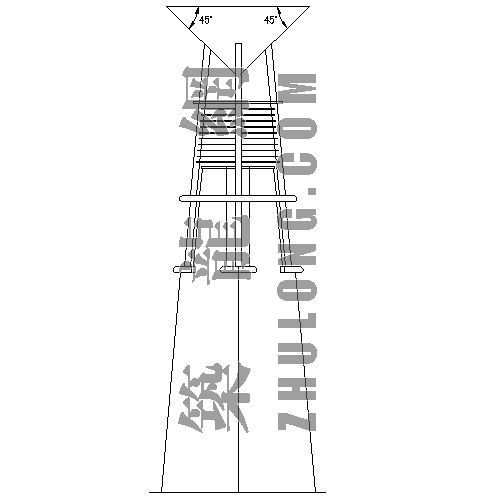 灯柱灯光资料下载-音响柱施工详图