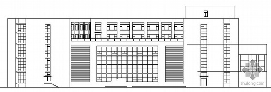 18层商业大厦建筑施工图资料下载-哈尔滨某五层投资大厦建筑施工图