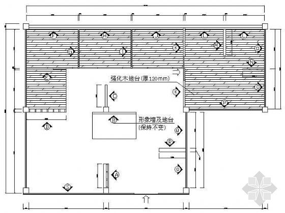 中式家具展厅CAD平面资料下载-某家具展厅装修图