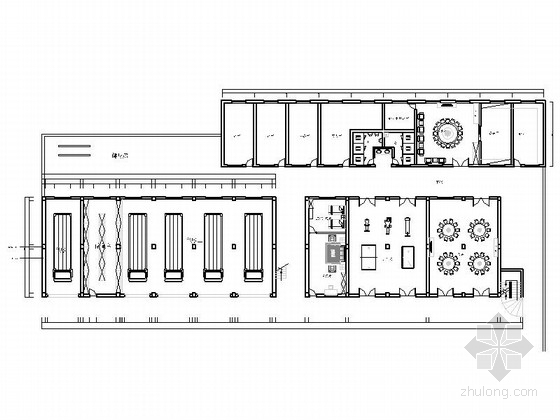 现代施工围墙资料下载-[浙江]现代消防楼室内设计装修施工图