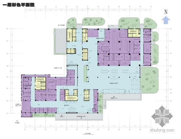 国际医院设计方案资料下载-[郑州]某人民医院新建病房楼设计方案