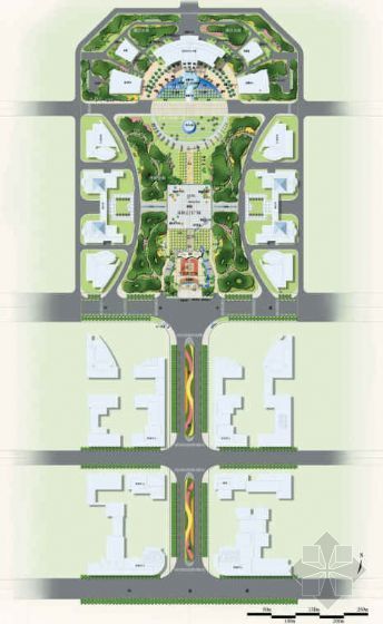 园林景谷设计方案资料下载-衢江区中心公园园林设计方案