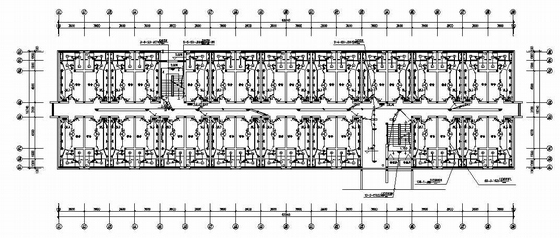 高层学生宿舍楼建筑方案资料下载-某大学学生宿舍楼电气图纸