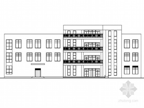 宿迁施工图资料下载-[宿迁市]某电视大学、广播专业学校新区食堂建筑施工图