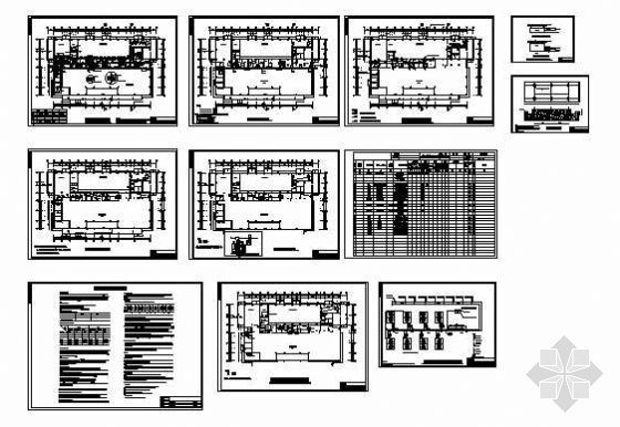 大兴机场航站楼结构资料下载-某机场航站楼空调设计图纸