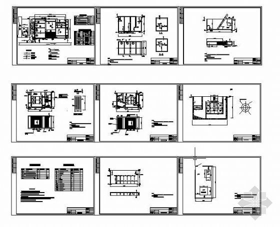 污水处理管道施工图资料下载-某小区生活污水处理施工图