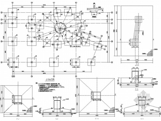 钢框架售楼处结构施工图资料下载-太原售楼处钢结构施工图