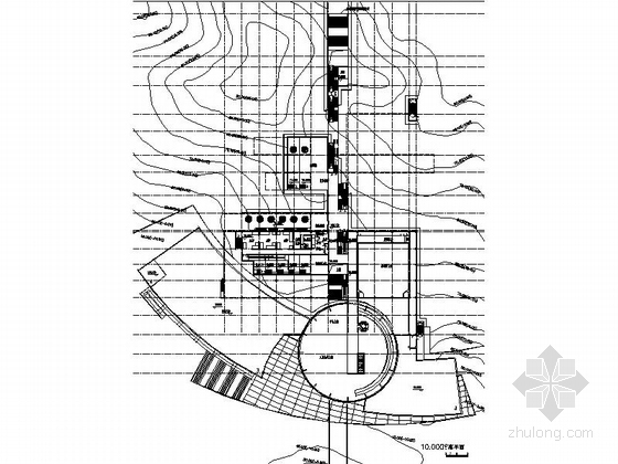 [江西]瓷器博物馆建筑设计方案文本（含cad）-瓷器博物馆建筑平面图
