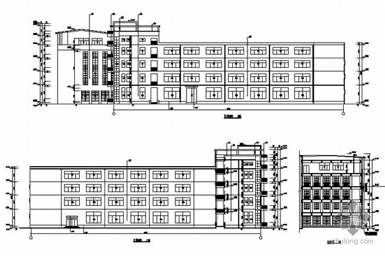 某五层教学楼建筑施工图-2