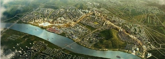 滨水绿道文本资料下载-[株洲]生态新城总体概念规划设计方案