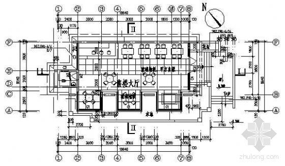 钢结构两层售楼部建筑图资料下载-上海恒隆大厦钢结构售楼部结施图