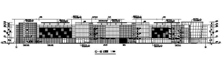 商场建筑设计说明资料下载-三层框剪结构天津某商场建筑设计