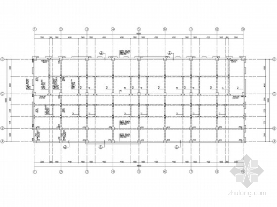 商铺立面设计施工图资料下载-[包头]4层框架沿街商铺结构施工图(两套图纸)