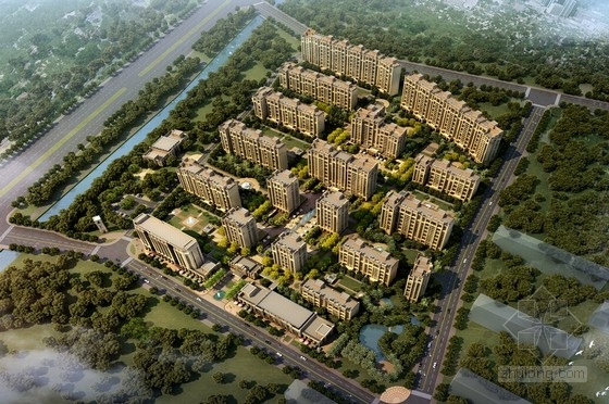 高端建筑规划设计方案文本资料下载-[北京]城市核心地段artdeco高端居住社区规划设计方案文本