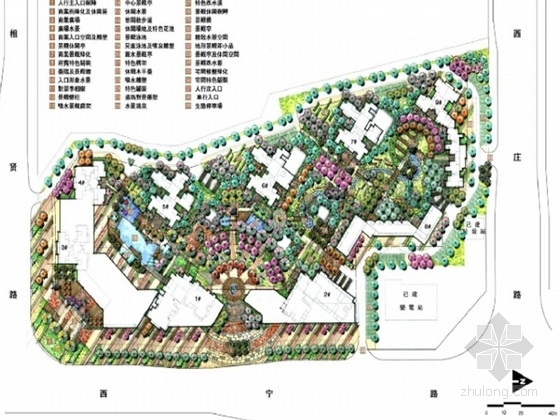 配套设施设计方案资料下载-[广西]现代学院风情自然主义社区设计方案