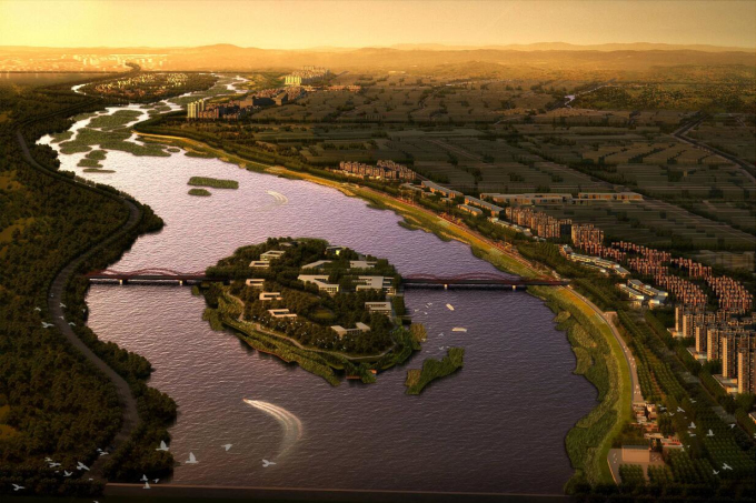 河道景观方案设计资料下载-[河北]某市区石河河道景观概念方案设计——北京知名景观公司