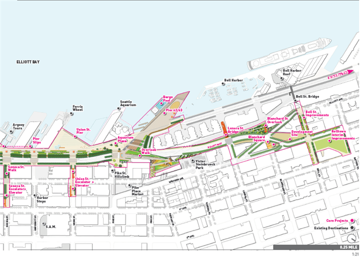 [美国]著名港口景观竞赛概念方案（英文文本）-总平面图